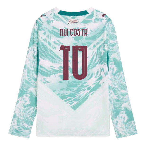 2026-2027 Portugal Long Sleeve Away Shirt (Kids) (Rui Costa 10)-SoccerKits Hub | Buy Soccer Jerseys Online